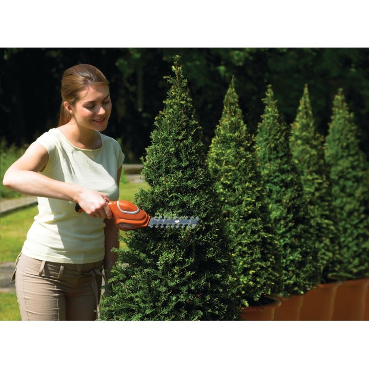 Tijera arreglasetos y cortacésped a batería li BLACK & DECKER 7,2 V 1,5 Ah 7 V - vista adicional 3