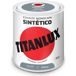 Esmalte sintético brillo Titanlux - Gris Acero