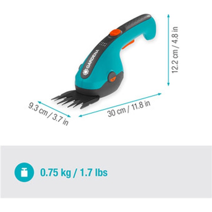 Tijeras de hierba GARDENA ClassicCut Li 3,6 V y 8 cm - vista adicional 3