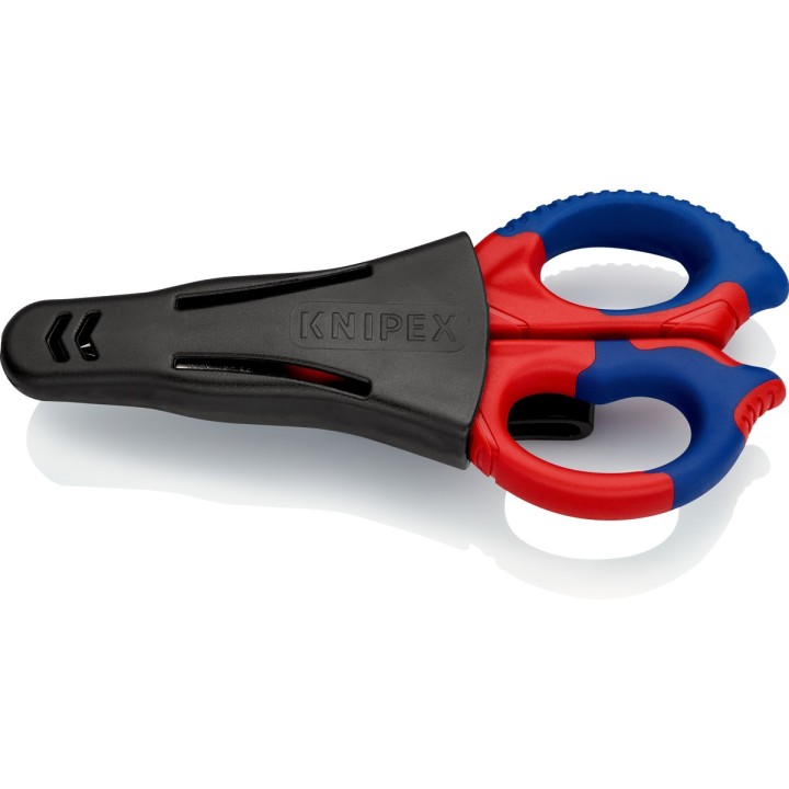 Tijeras de electricista KNIPEX 155 mm con portaherramientas - vista adicional 2