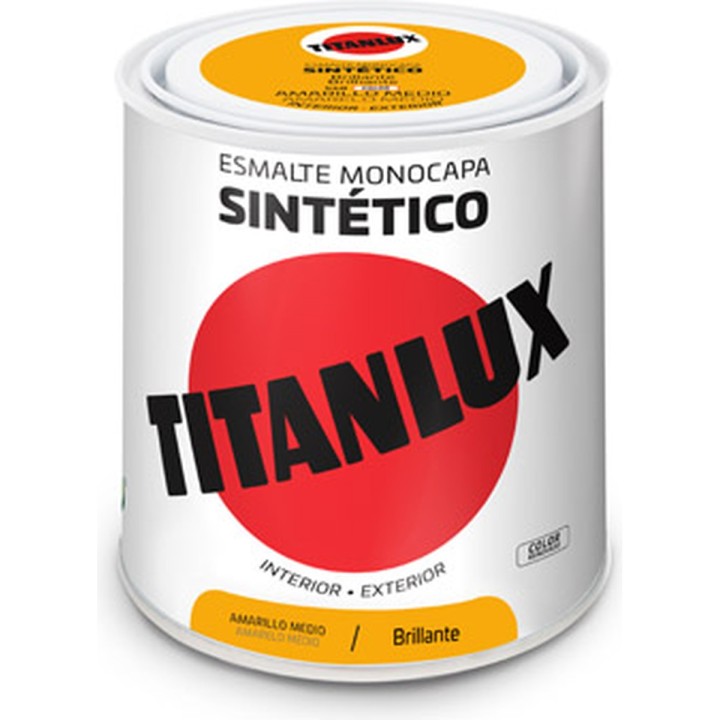 Esmalte sintético brillo Titanlux - Amarillo Medio