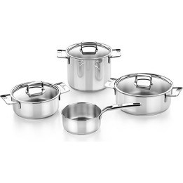 Batería de cocina Signature de acero inoxidable 18/10, 4 piezas BRA - vista adicional 3