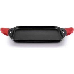 Plancha lisa de aluminio fundido Castey apta para inducción