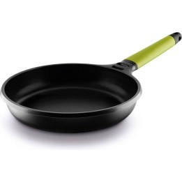 Sartén antiadherente de aluminio fundido Fundix Castey con mango desmontable kiwi