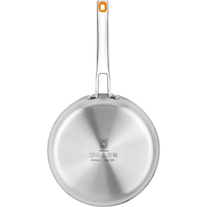 Sartén de acero inoxidable tricapa Efficient Inox Bra - parte inferior