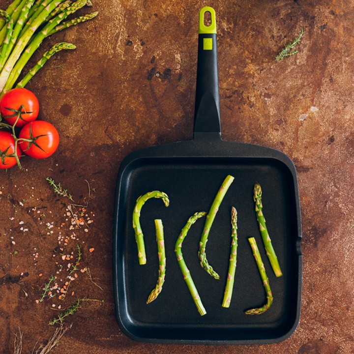 Grill liso Foodie BRA de aluminio fundido - vista adicional 2