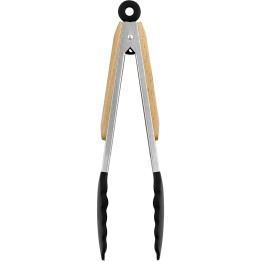 Pinzas de cocina BRA Market de madera y silicona