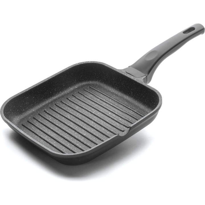 Grill rayado Lacor Eco Piedra 24 x 24 cm