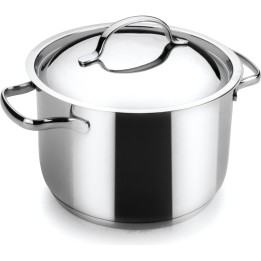 Olla con tapa Basic Lacor para inducción