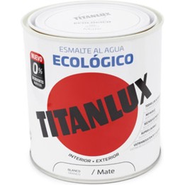 Esmalte al agua ecológico mate Titanlux - Blanco