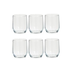 Set 6 vasos de agua de cristal coleccion paol 31,5cl