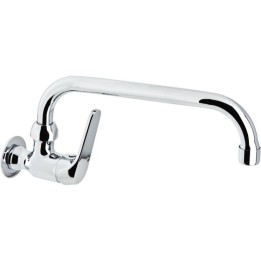 Grifo mural de cocina Genebre GE2 caño 24 cm cromado