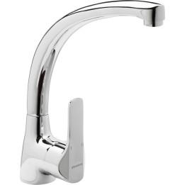 Grifo de cocina monomando Genebre K8 cromado de caño alto