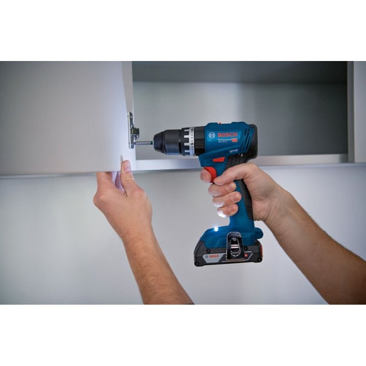 Taladro percutor a batería Bosch PRO GSB 18V-45