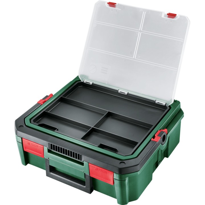 Taladro atornillador a batería Bosch 18 V con SystemBox y 241 accesorios