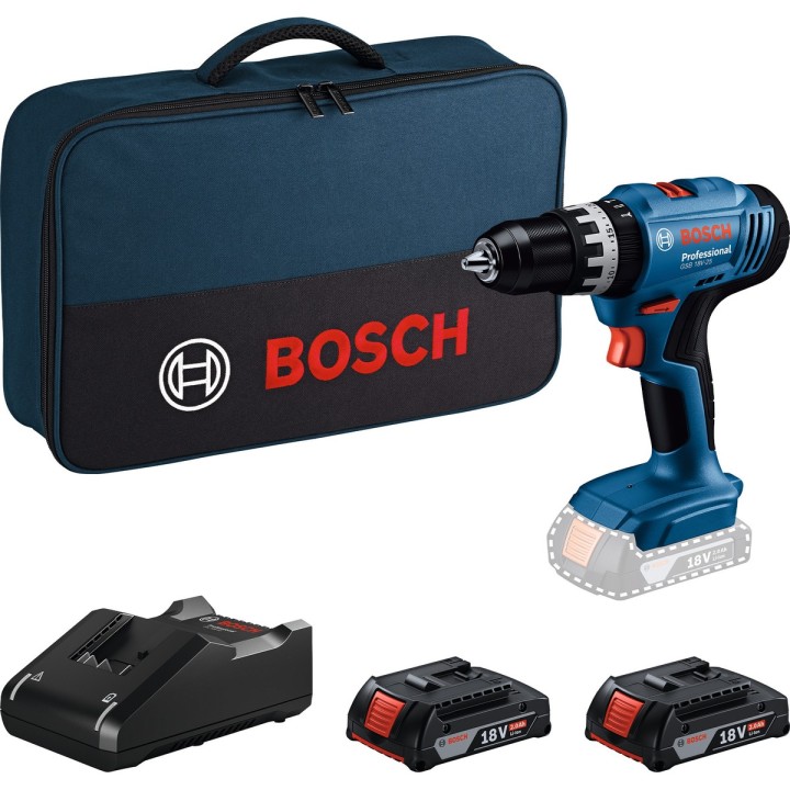 Taladro atornillador percutor a batería Bosch PRO GSB 18V-25 18 V