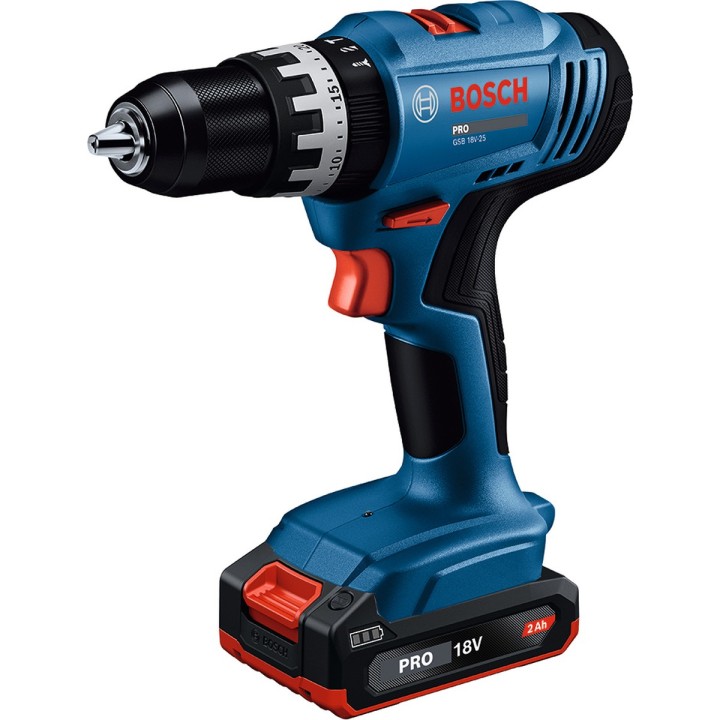 Taladro atornillador percutor a batería Bosch PRO GSB 18V-25 18 V