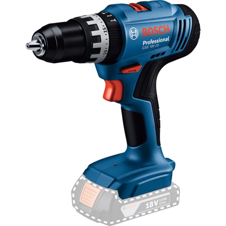 Taladro atornillador percutor a batería Bosch PRO GSB 18V-25 18 V
