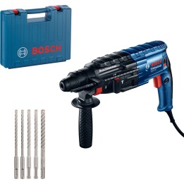 Martillo perforador Bosch GBH 240 PRO 790 W con maletín y 5 brocas
