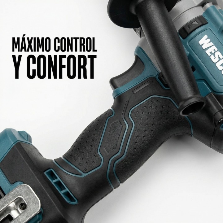 Taladro percutor a batería WESCO 18 V 140 Nm con maletín - vista adicional 5