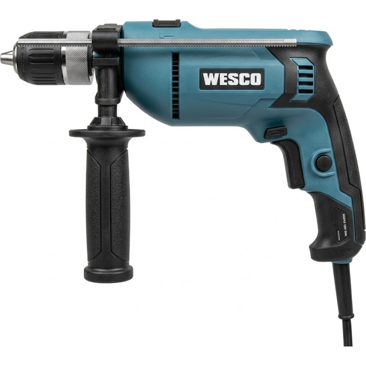 Taladro percutor WESCO 750 W con portabrocas de 13 mm - vista adicional 6
