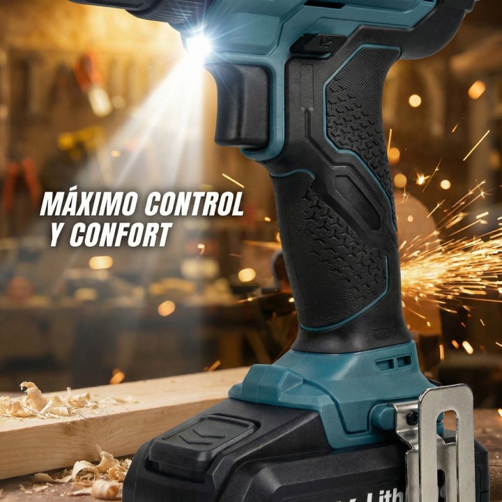 Taladro atornillador WESCO 18 V 30 Nm con batería de 2,0 Ah - vista adicional 4