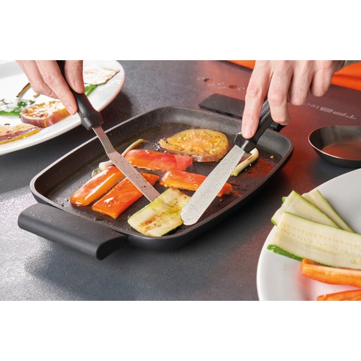 Plancha de asar Inoxibar Absolut Black para inducción - vista adicional 1