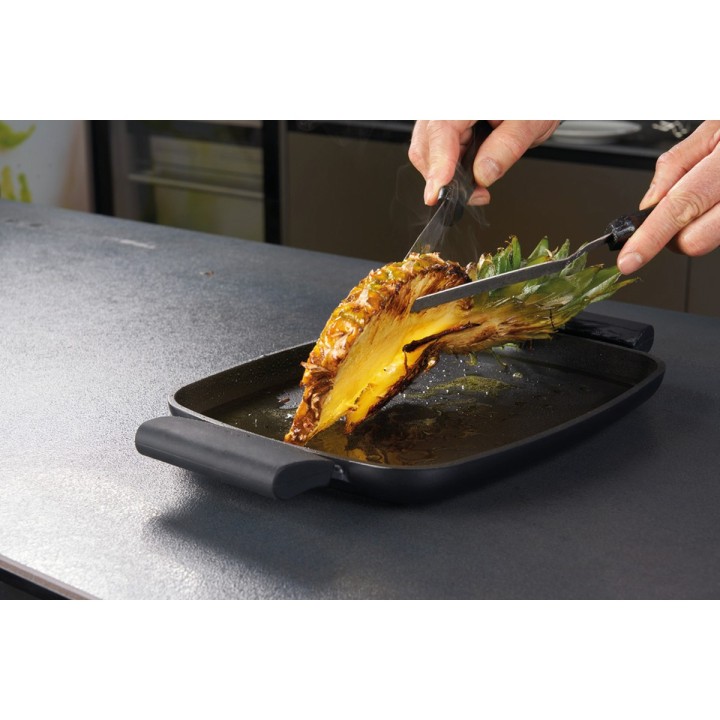 Plancha de asar Inoxibar Absolut Black para inducción - vista adicional 2