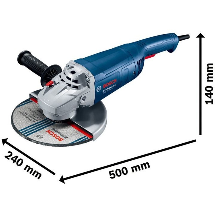 Amoladora Bosch PRO GWS 20-230 J 2.000 W para disco de 230 mm - vista adicional 4