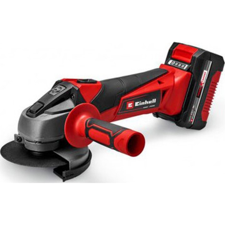 Amoladora angular Einhell TC-AG 18/115 Li (1x4,0Ah) 18 V con batería y cargador