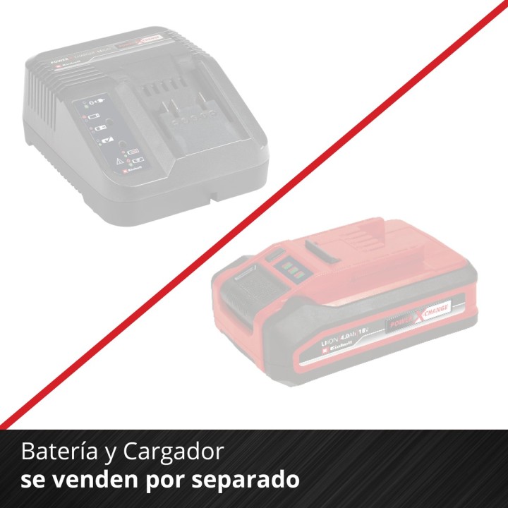 Cortadora inalámbrica Einhell TP-CO 18/76-C Li BL Solo 18 V - vista adicional 4