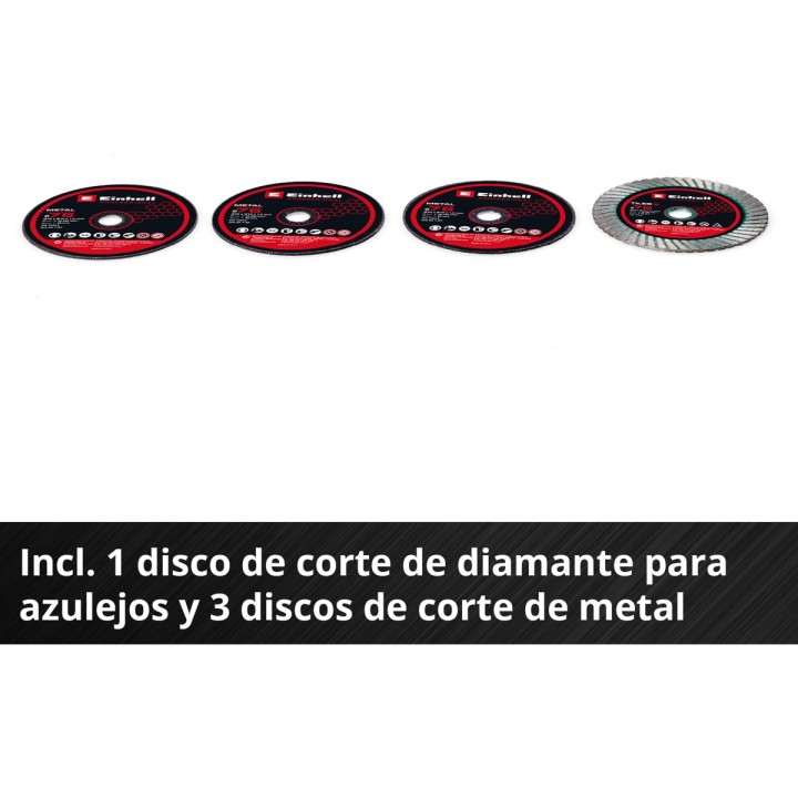 Cortadora inalámbrica Einhell TP-CO 18/76-C Li BL Solo 18 V - vista adicional 8