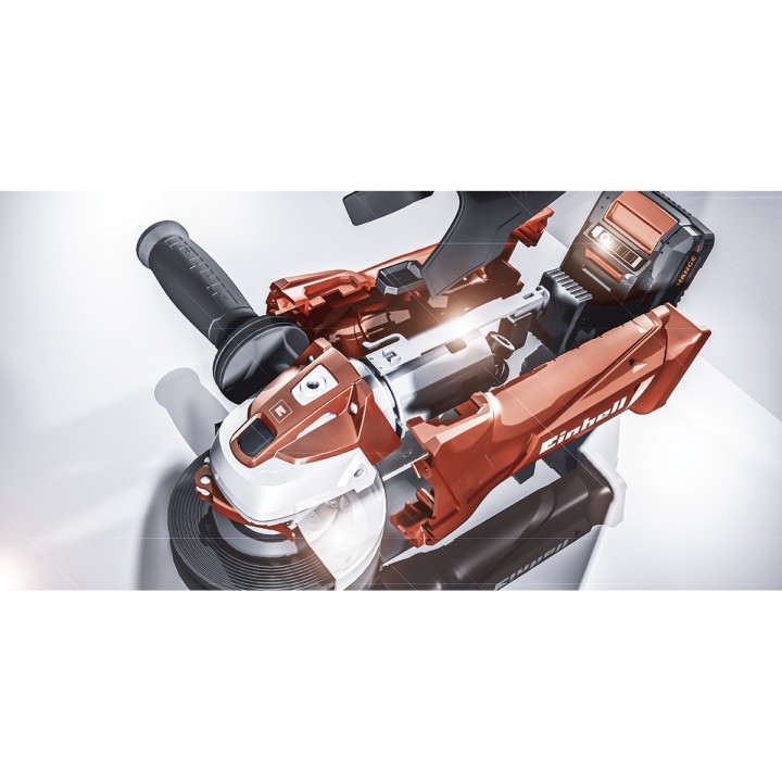 Amoladora angular a batería Einhell TE-AG 18/115 Li-Solo 18 V - vista adicional 2
