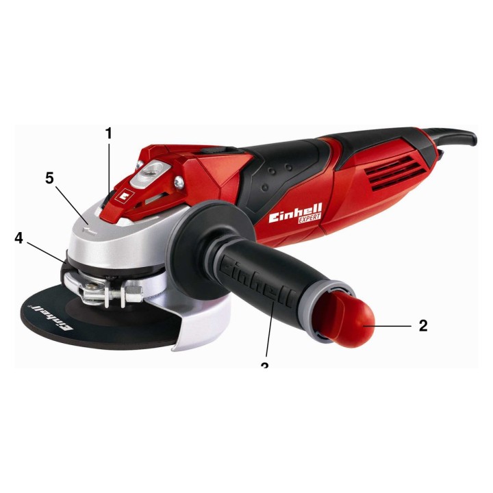 Amoladora angular Einhell TE-AG 115 720 W para disco de 115 mm - vista adicional 7