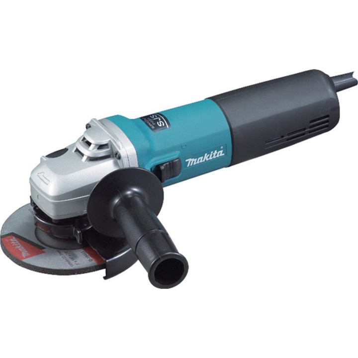 Miniamoladora Makita 9565CR 1400 W con disco de 125 mm