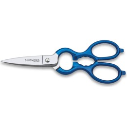 Tijera Cocina Varios Usos Azul 3 Claveles Ref. 00401 20 cm