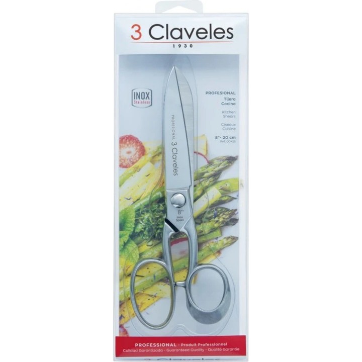 Tijera de cocina profesional 3 Claveles 20 cm ref. 00425 - vista adicional 2