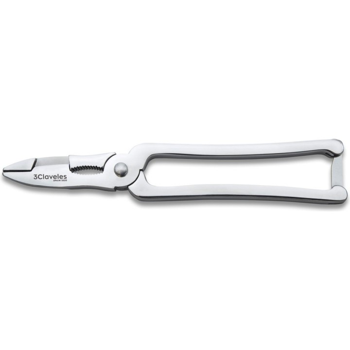 Cortamariscos profesional 3 Claveles 00588 de acero inoxidable 17 cm