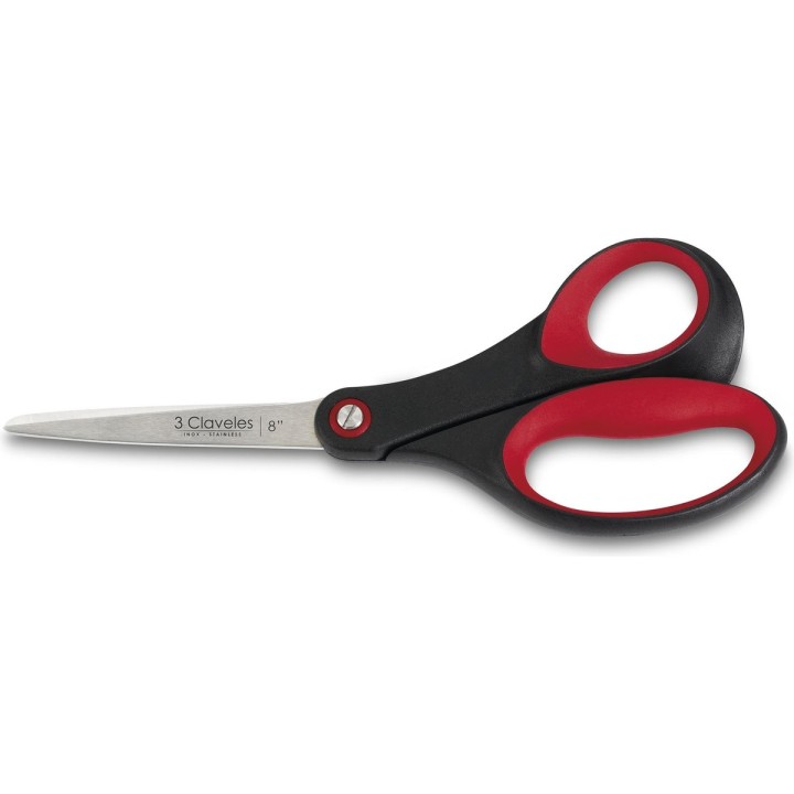 Tijera multiuso 8" 3 CLAVELES