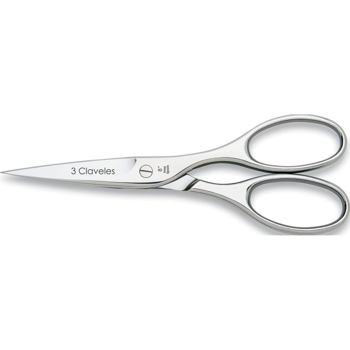 Tijera cocina inox 3 CLAVELES 404